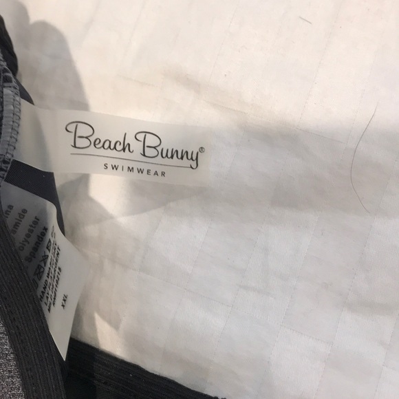 Beach bunny bikini top ribbed rib tide - Picture 5 of 5